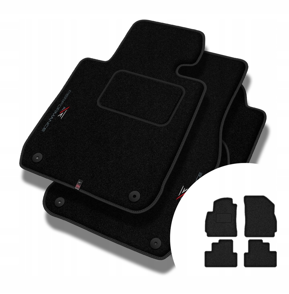 Velurové koberce Performance pro Chevrolet Orlando I 2010-2018 5 osob