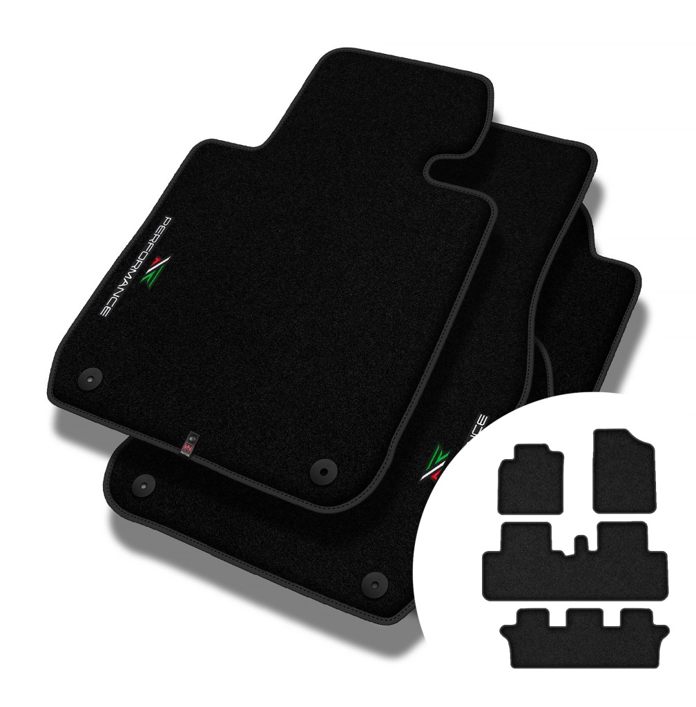 Velurové koberce Performance Premium pro Toyota Avensis Verso 2001-2009