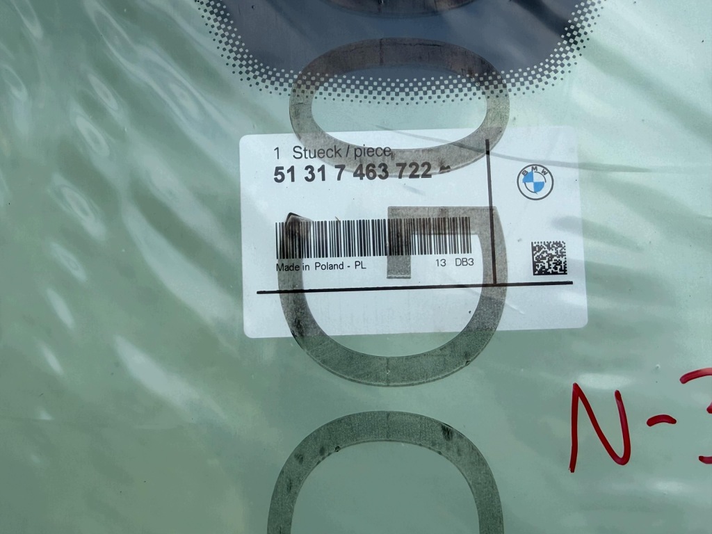 BMW 1 F40 Szyba Czołowa Przednia Kafas SAINT-GOBAIN SEKURIT Nowa OE 7463722 — zdjęcie 5