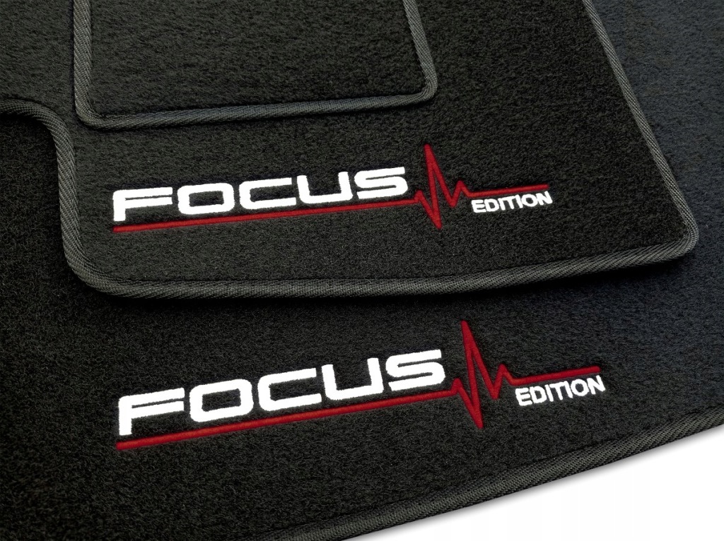Velurové Koberce Ford Focus MK3 (2010-2018) 2x Focus Edition