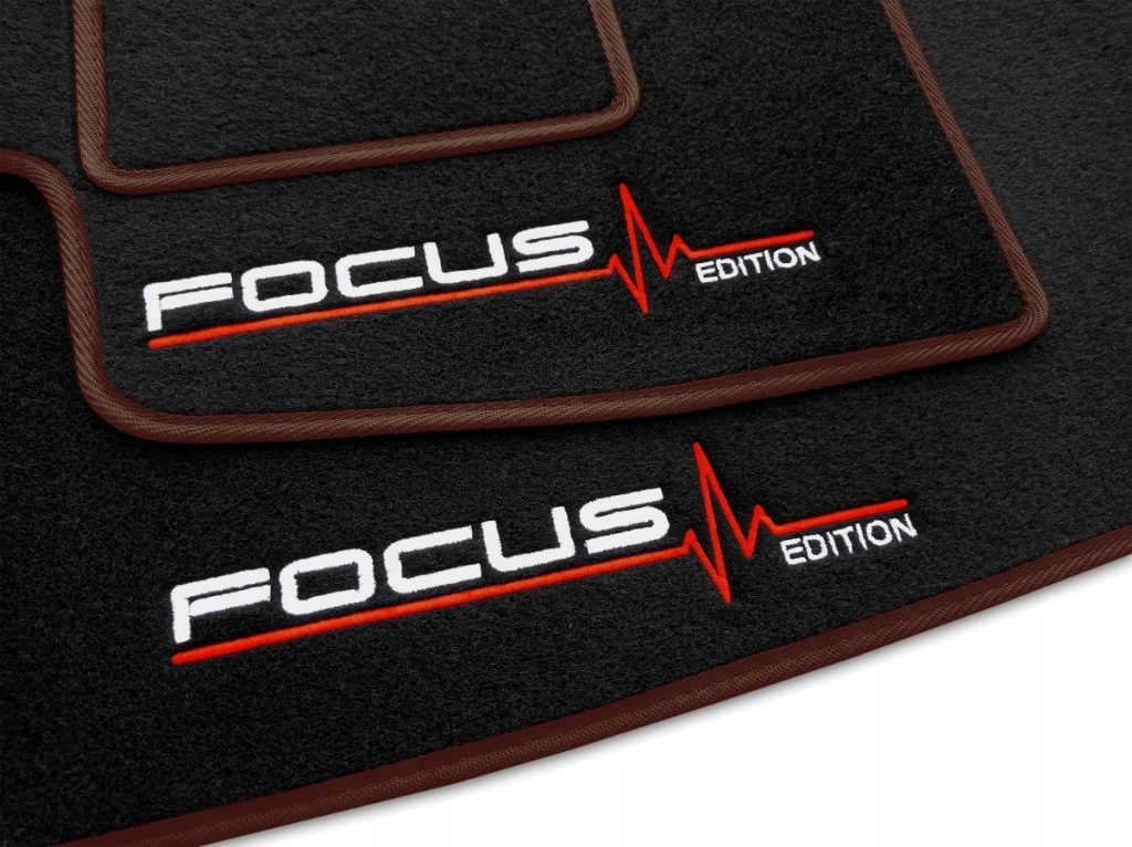 Velurové Koberce Ford Focus MK4 (2018-...) 4x Focus Edition
