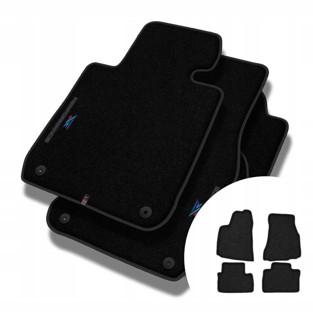 Velurové koberce Performance Premium pro Chrysler 300 I 2004-2010