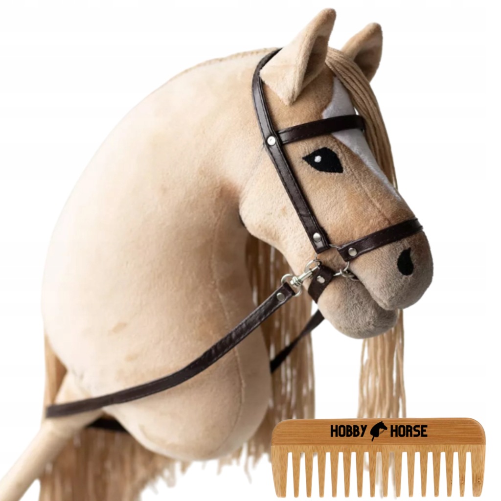 Hobby Horse A4 Koník Hlava Kůň Na Koňské Tyči S Hřívou Na Skákání Hřeben