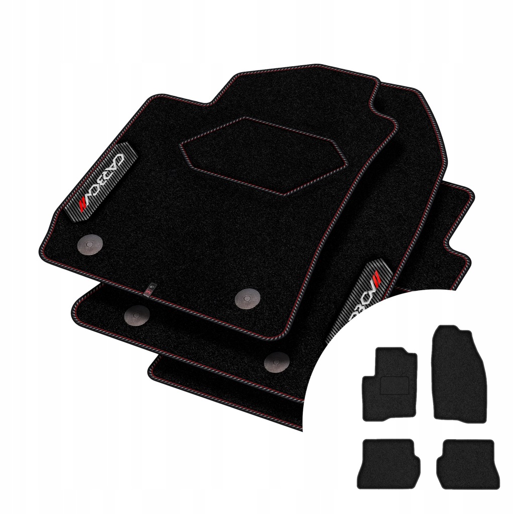 Koberce Carbon pro Ford Fusion 2005-2012
