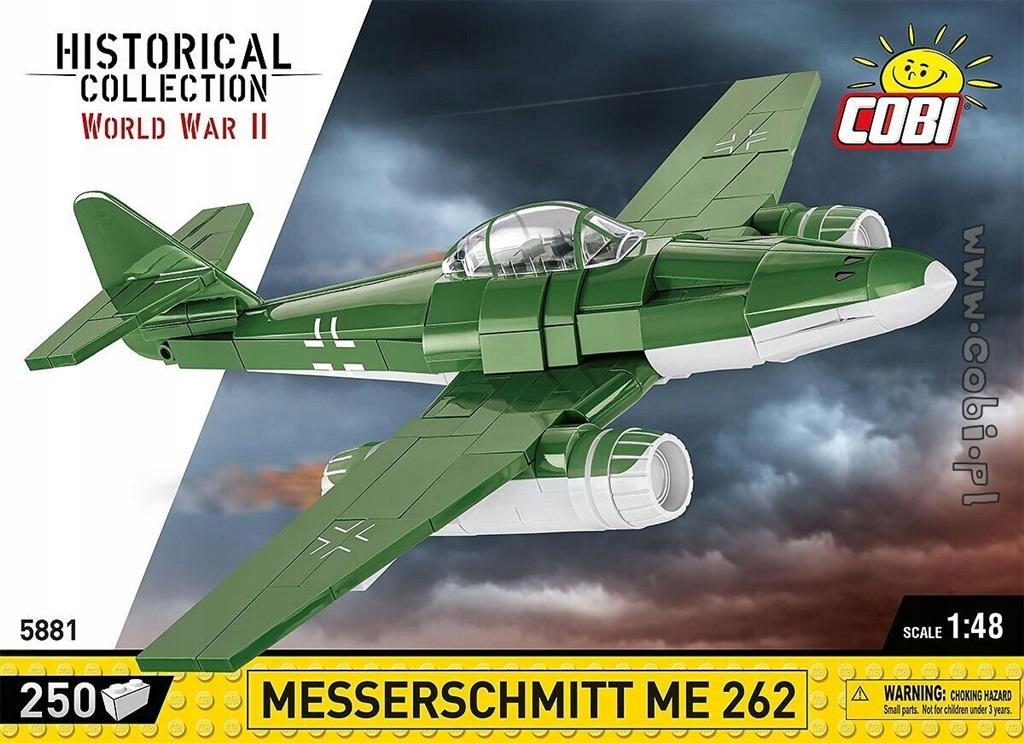 Sběratelské stavební Stavebnice pro Dospělé X Messerschmitt Me262 Model