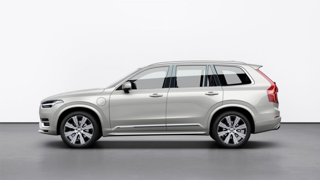 Ochranné Samolepky Na Sloupky Volvo XC90 2015 Průhledná Fólie Oracal