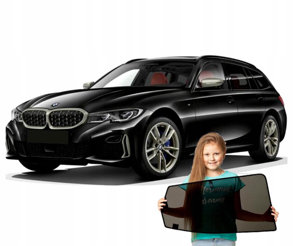 Sluneční clony na magnety pro Bmw 3 G21 Touring od roku 2018