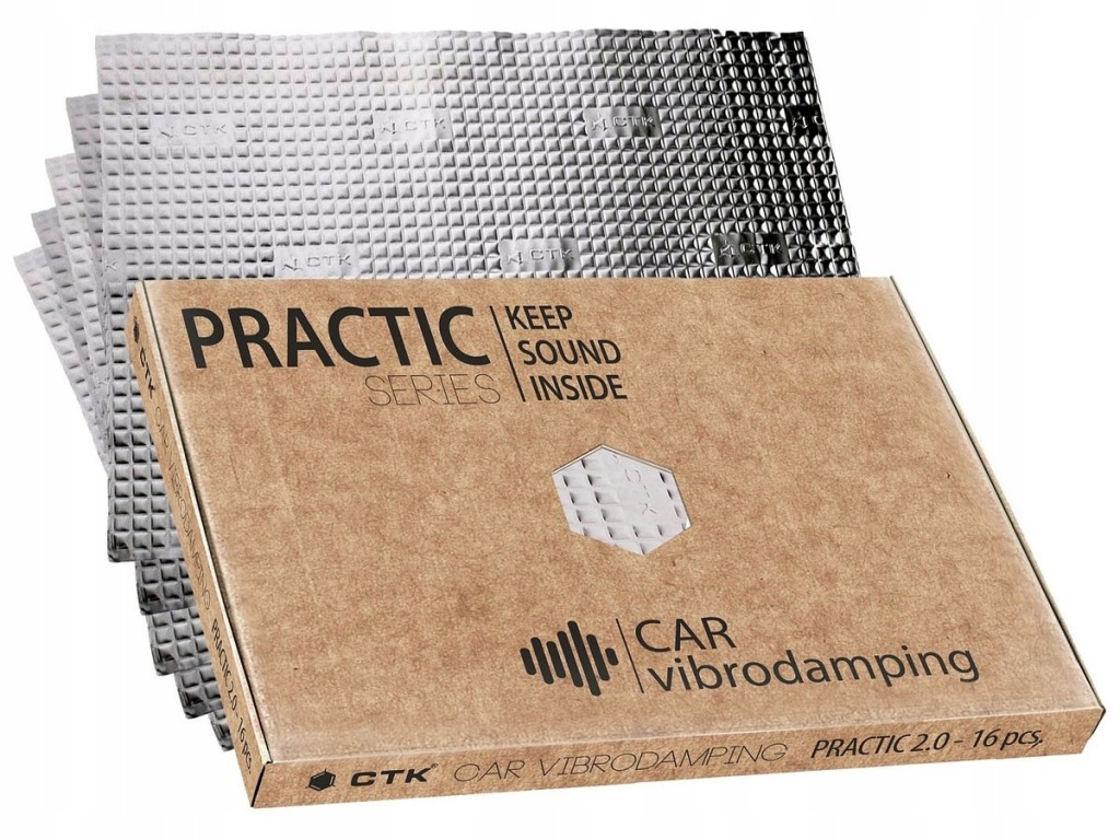 Tlumicí rohož Ctk Practic 2.0 Box, 16 6 Ks /3m2