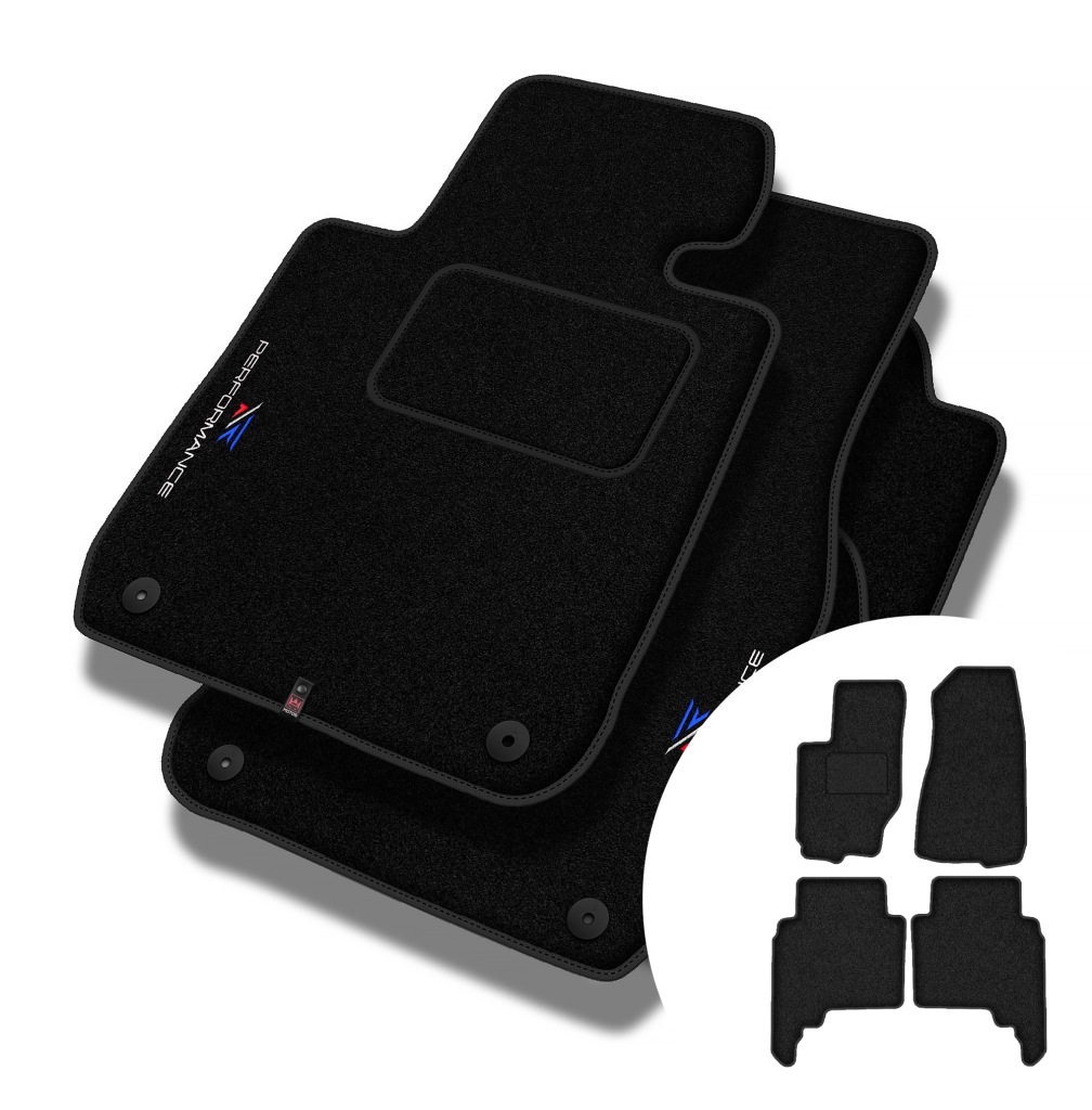 Velurové koberce Performance pro Jeep Grand Cherokee III (wk) 2004-2010