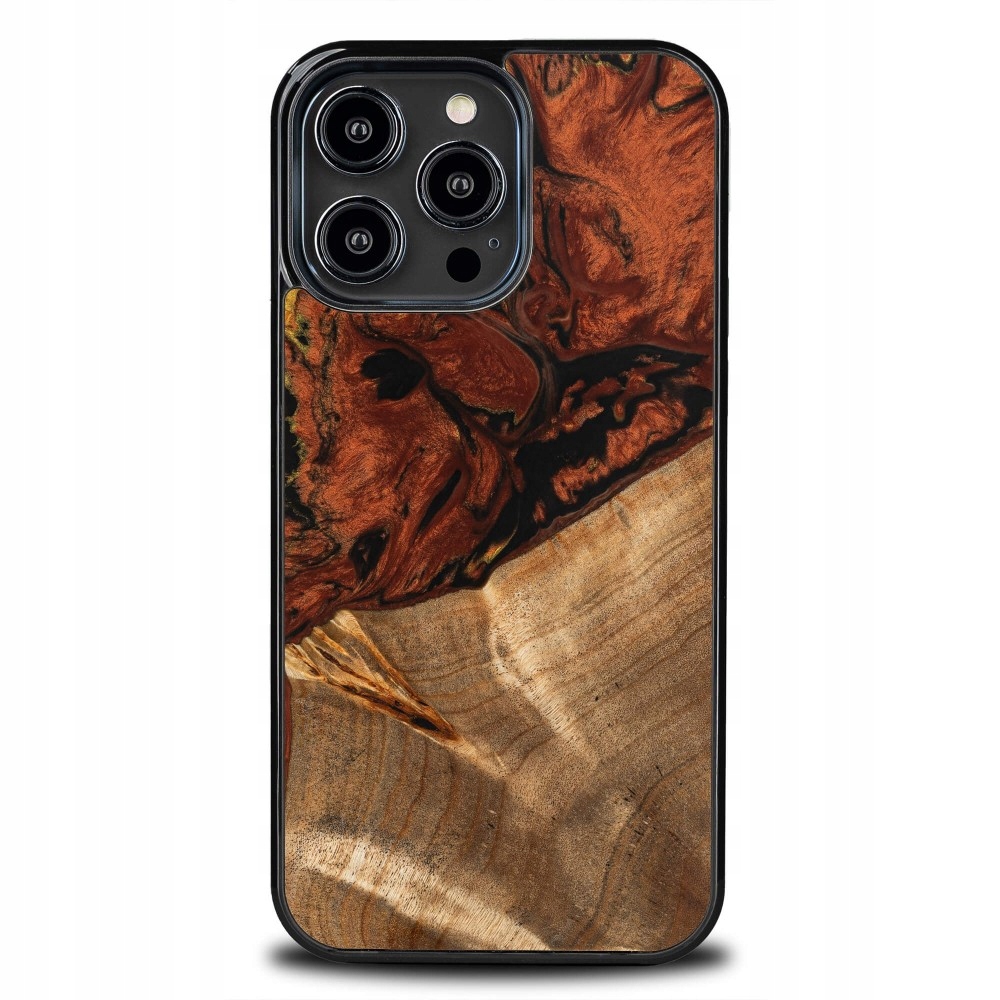 Pouzdro Bewood Unique pro iPhone 15 Pro Max 4 Živly Oheň