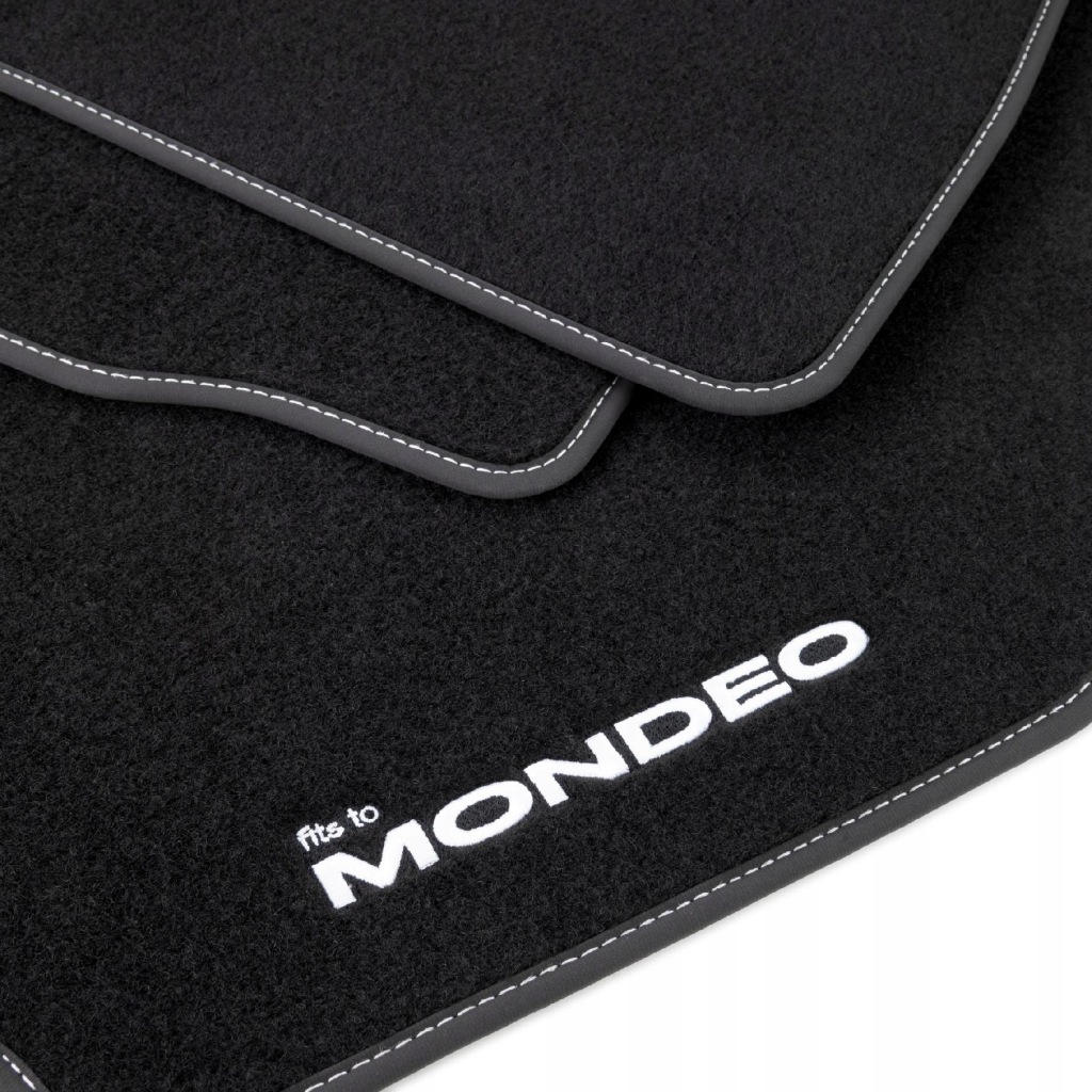 Velurové koberce Logo pro Ford Mondeo Mk4 2010-14
