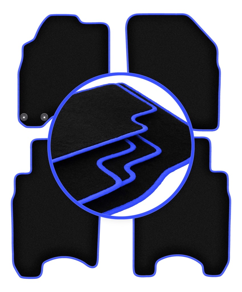 Koberce do auta Blue pro: Honda Jazz II hatchback 2002-2007
