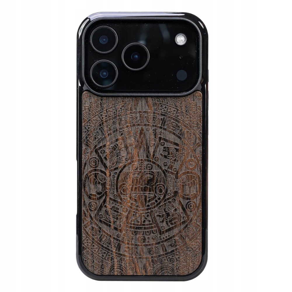 Dřevěné Pouzdro Bewood pro iPhone 17 Pro Kalendář Aztécký Ziricote