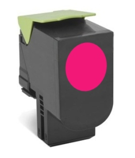 Naplnka Lexmark 80C2HM0 802HM červený kompatibilní toner