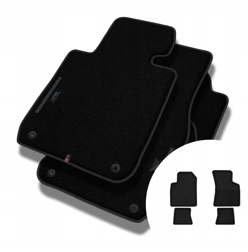 Velurové koberce Performance Premium pro Audi Tt I 8N 1998-2006
