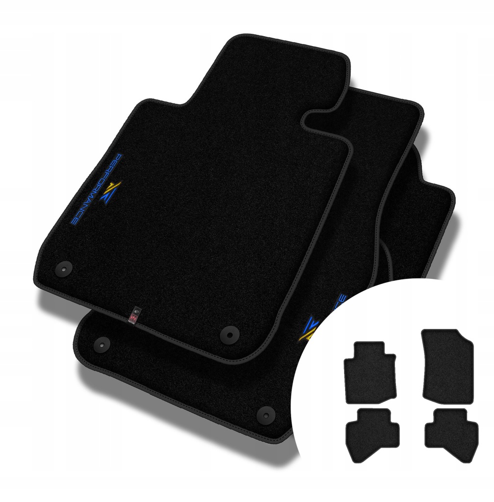 Velurové koberce Performance Premium pro Toyota Aygo I 2005-2014