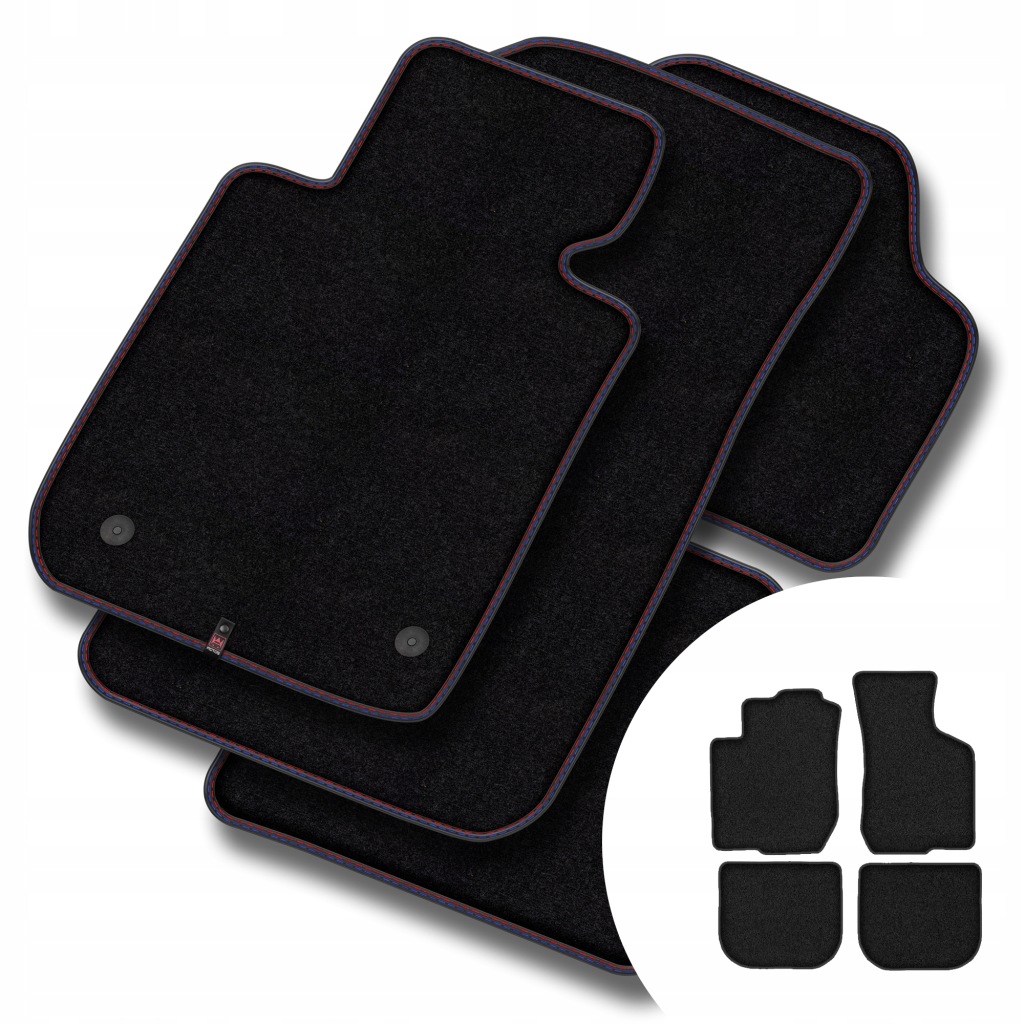 Velurové koberce Premium pro Audi A3 8L 1996-2003