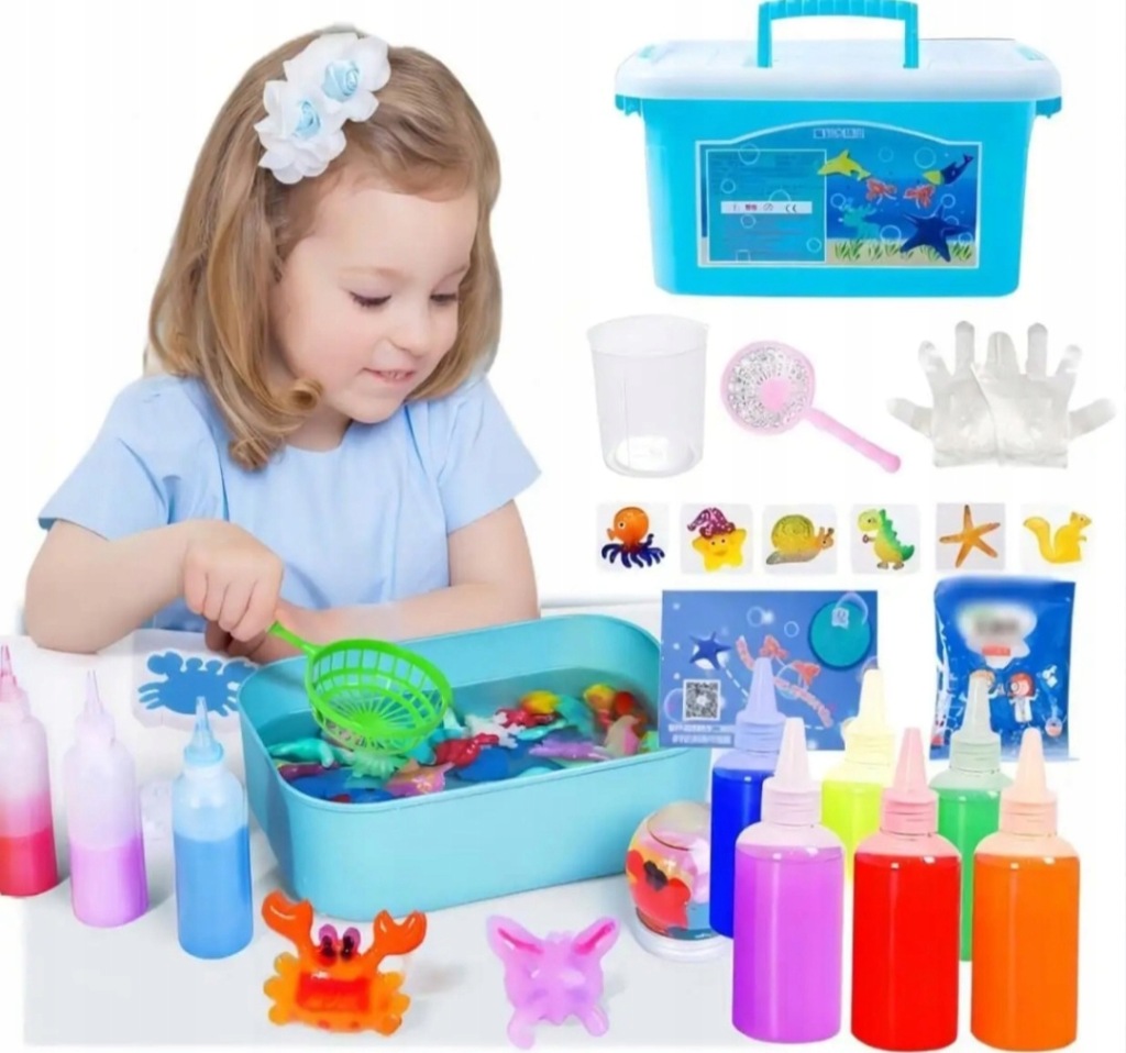 Aqua Gel Vodní Gel Kreativní Sada Pro Malování Vodou XXL 12x Gel
