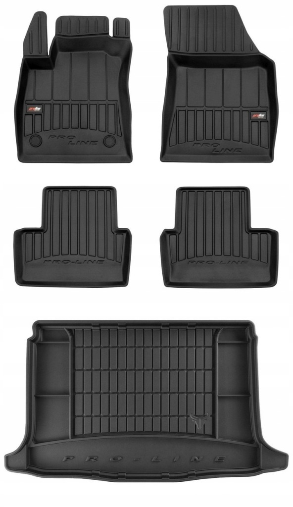 Set 3D gumové rohože Renault Megane 4 Hb od roku 2015