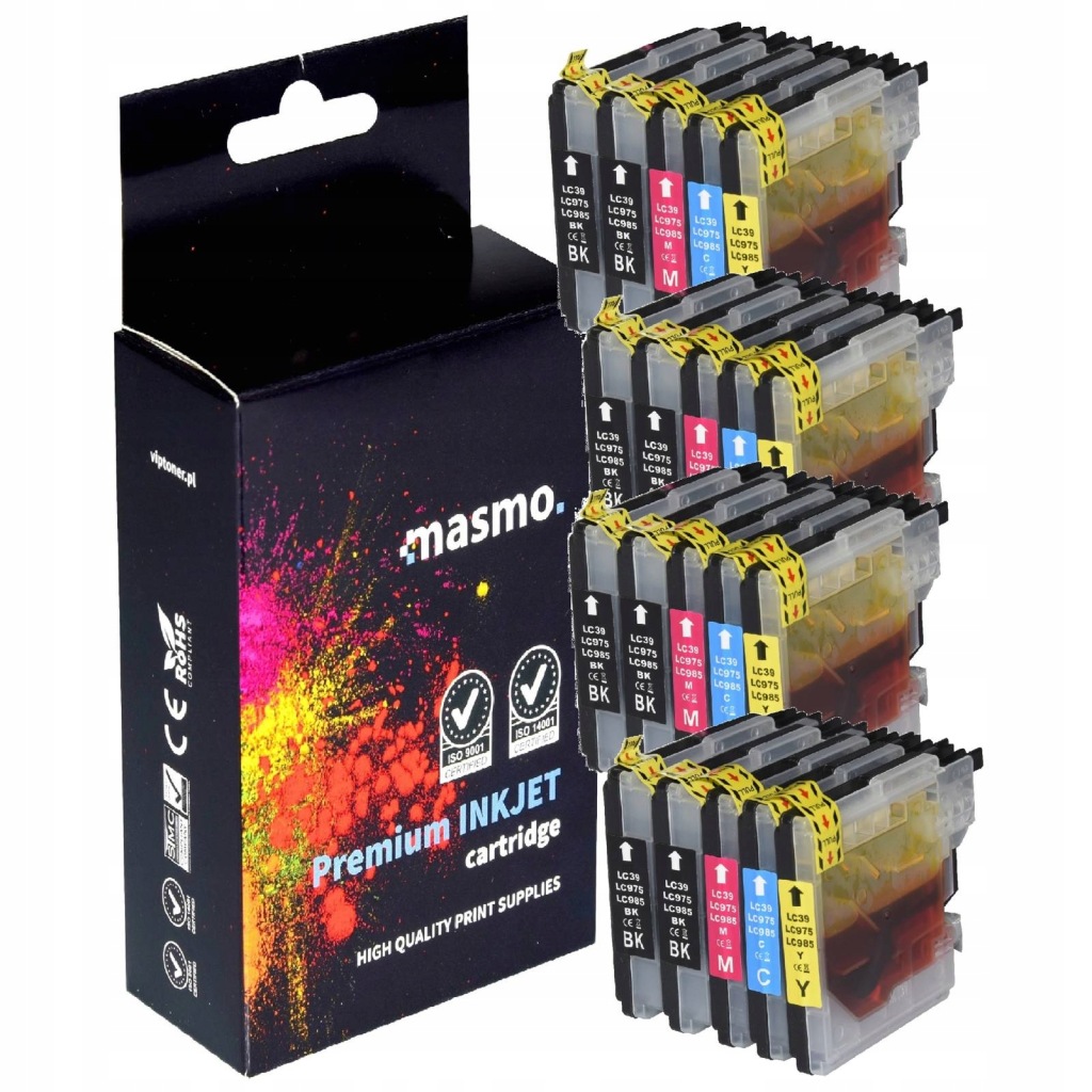 20 x náplně do tiskárny Brother DCP-J125 J315W J515W