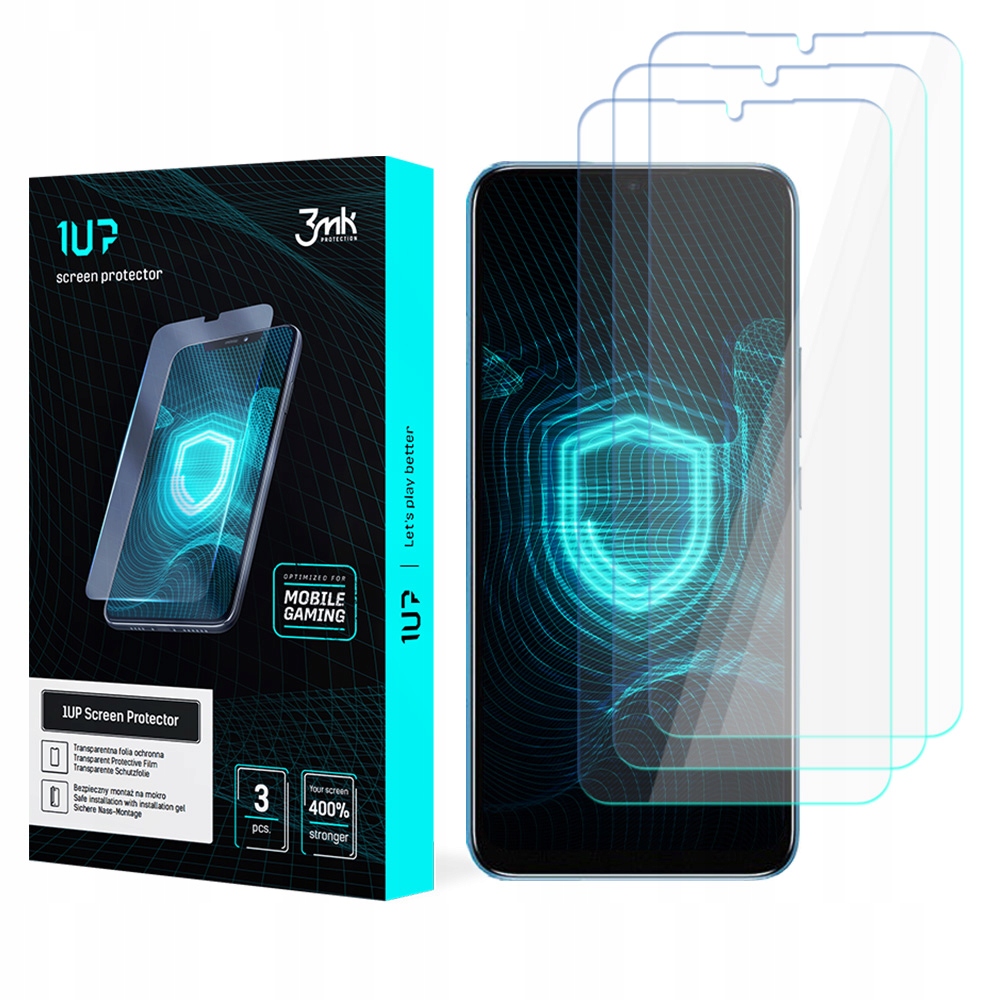3x Fólie 3mk 1UP pro Infinix Smart 6