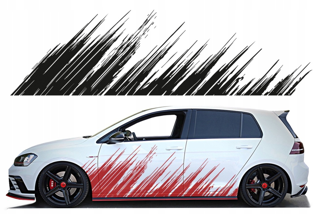 Samolepka Motiv Na Auto Skvrny Mazie 155x44cm 2X