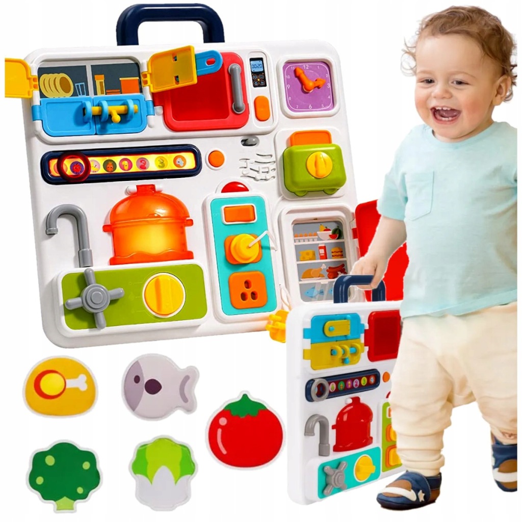 Montessori Senzorická Manipulační Vzdělávací Tabule Dárek na ruku