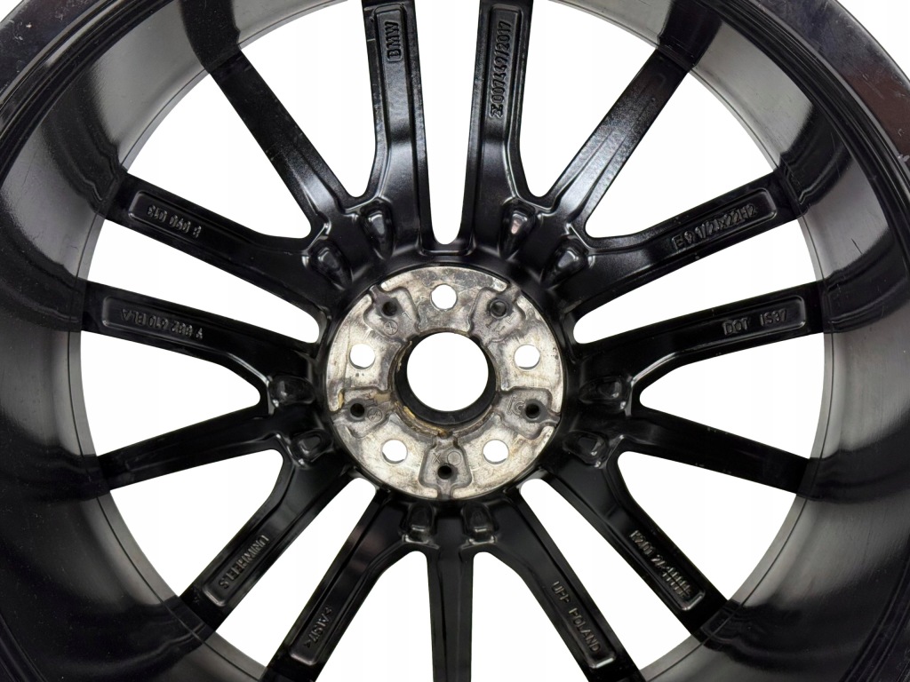 BMW X5 G05 X6 G06 Felga 9,5Jx22 ET37 Double Spoke 742M OE 9882610 — zdjęcie 5