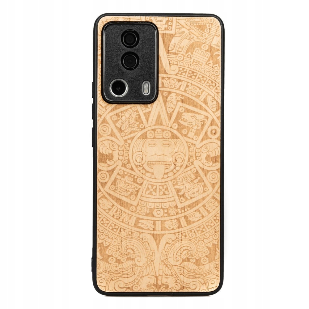 Dřevěné Pouzdro Bewood pro Xiaomi 13 Lite Kalendář Aztécký Aniegre