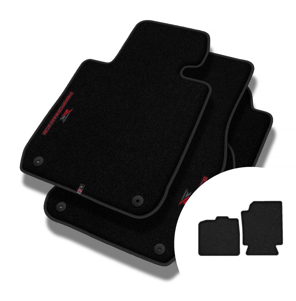 Velurové koberce Performance Premium pro Smart Fortwo II 2007-2014