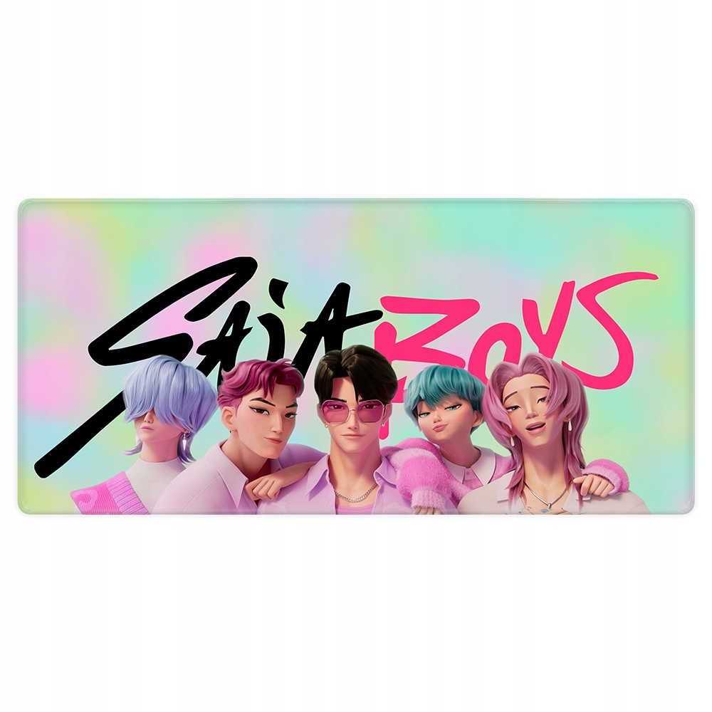 Podložka na psací stůl 80x40 cm Saja Boys K-Pop Kpop