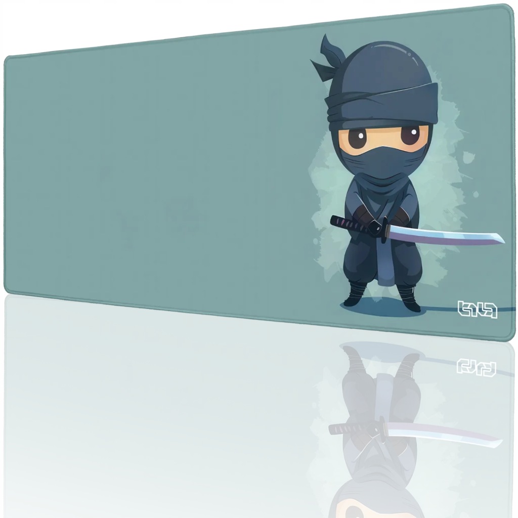 Podložka Pod Myš Myšku Chibi Ninja 90x40 Tilt XL Voděodolná Odolná