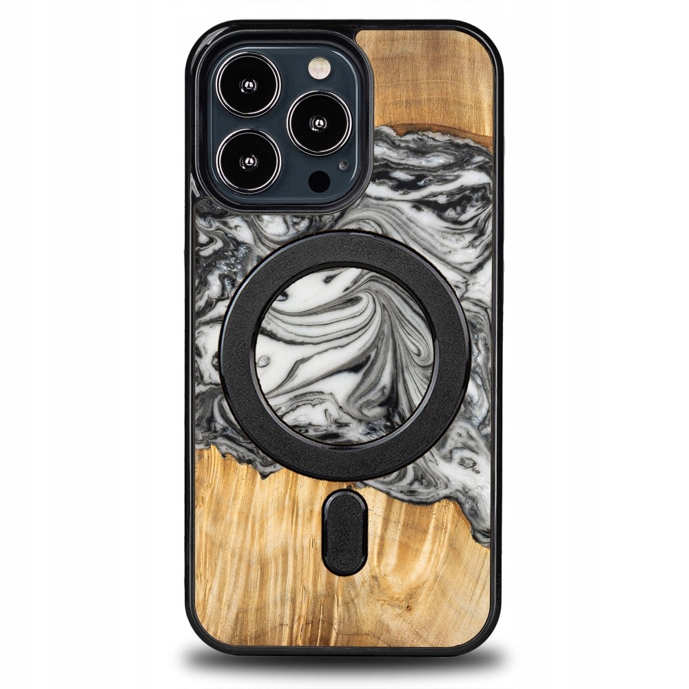 Pouzdro Bewood Unique pro iPhone 13 Pro – 4 živly – Země s MagSafe