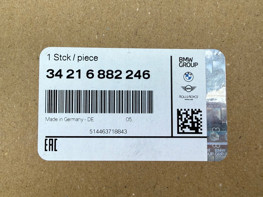 Bmw G01 G02 G30 G31 Tarcza Hamulcowa Tył Prawa 330X20 Nowa Oryginał 6882246 — zdjęcie 7