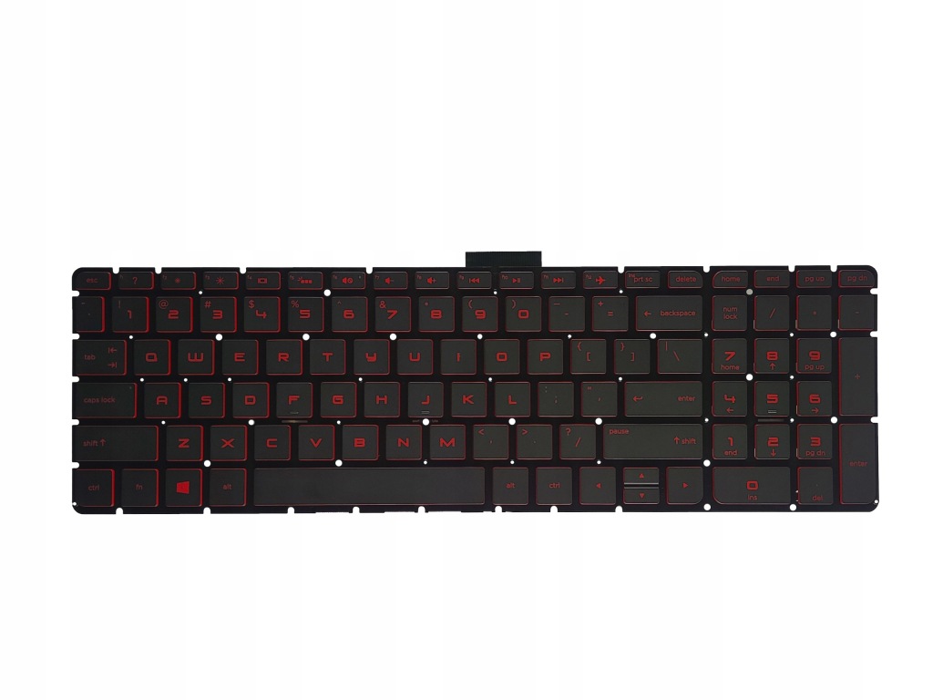 Klávesnice Pro Hp 15-AE 15AU 15-AU 15-AU 15-AU Led Red