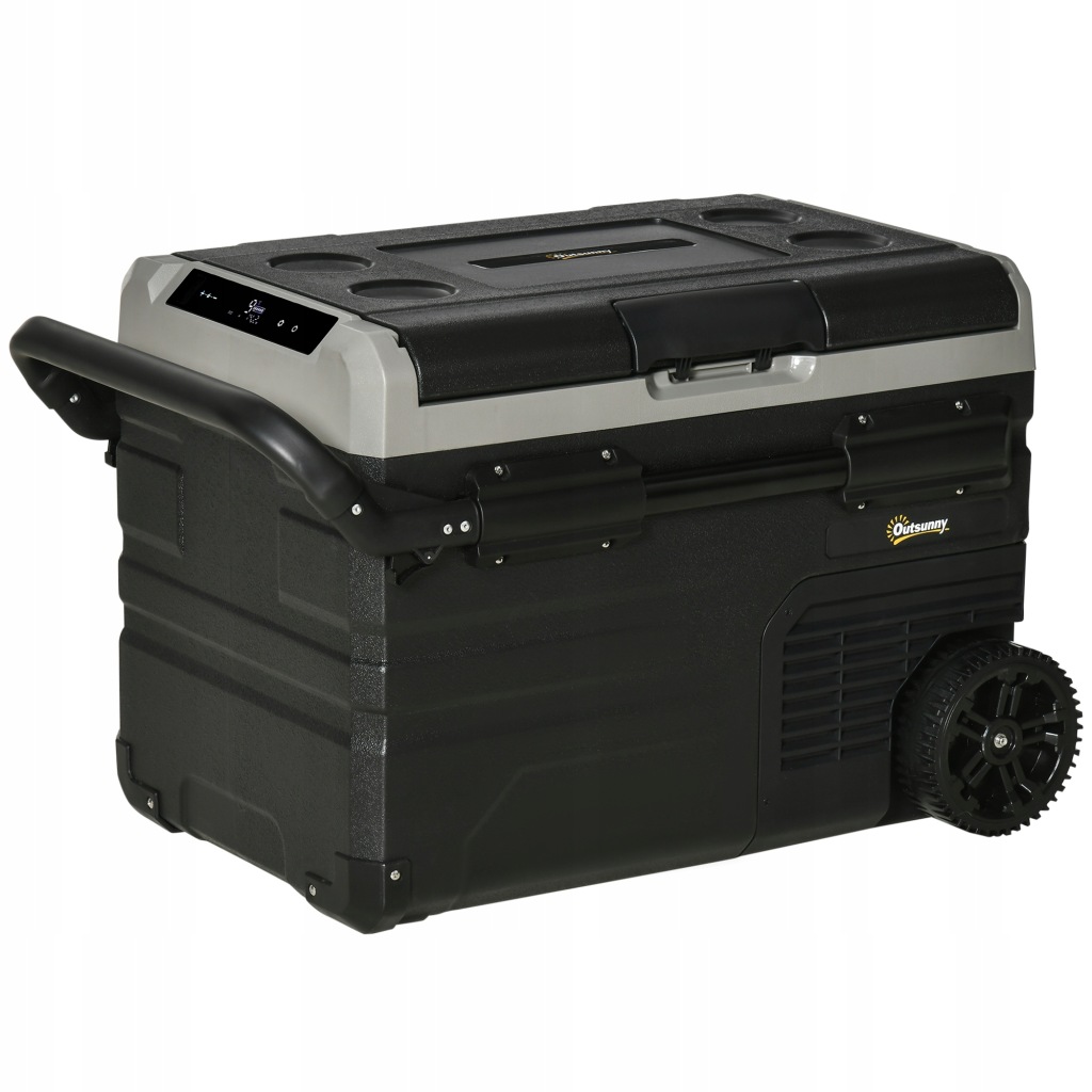 Turistická Chladnička 40L 12V 24V 110 240 Kompresor Pro Obytné Vozy Frost -20