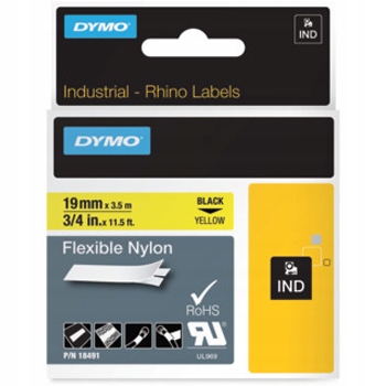 Páska Dymo Rhino 18491 Nylonová 19 mm Originální