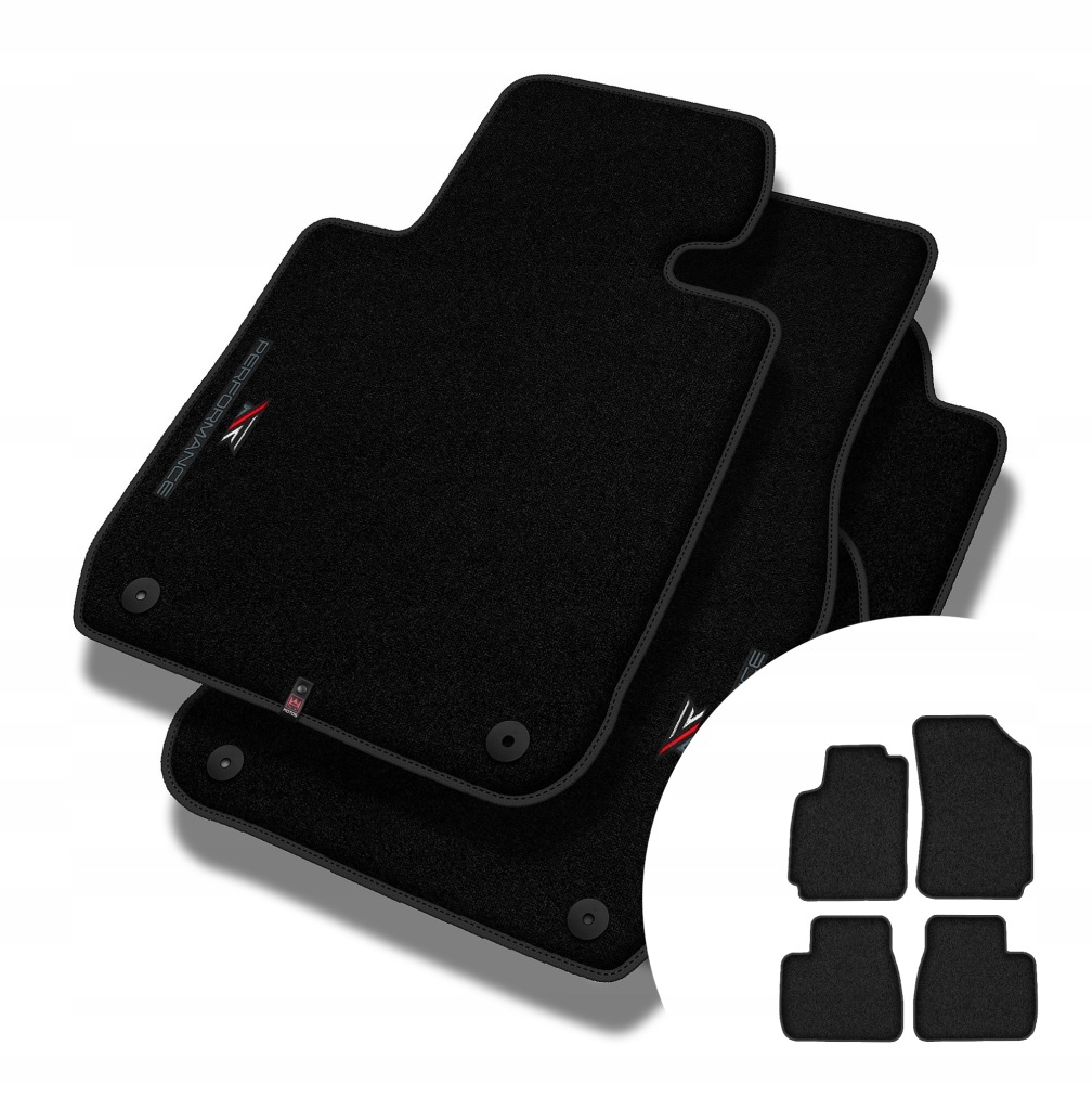 Velurové koberce Performance pro Citroen C4 Cactus 2014-2020