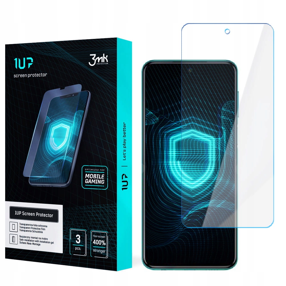 Fólie 3MK pro Xiaomi Redmi Note 9 Pro 5G 3 ks