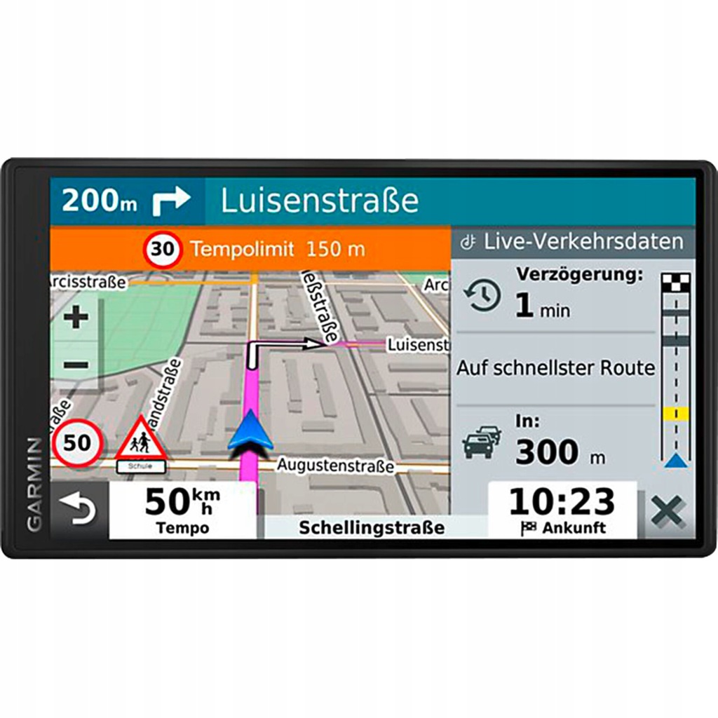 Garmin DriveSmart 55 Mt-d Eu – Gps navigace s mapami Evropy