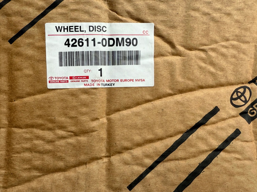 Toyota Yaris GR Felga Aluminiowa 7.0Jx18 ET51 5x100 42611-0DM90 Nowa — zdjęcie 4