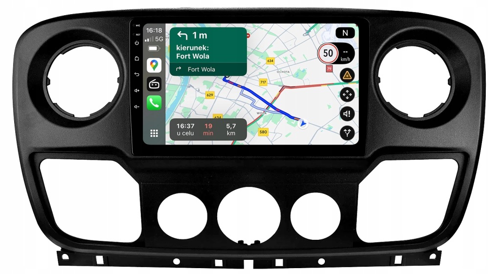 Renault Master Opel Movano Rádio Navigace Android Auto Apple Carplay Mapy