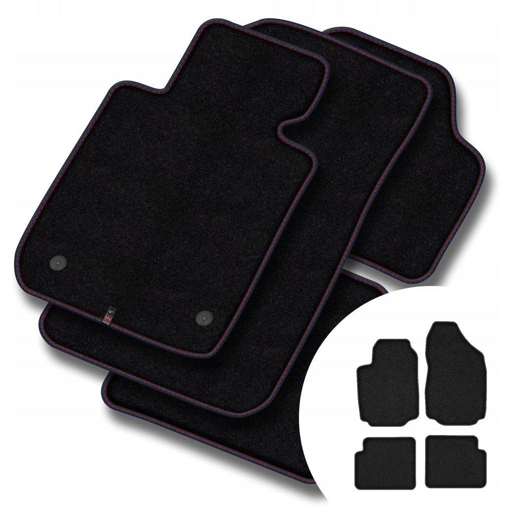 Velurové koberce Premium pro Fiat Stilo 2002-2008