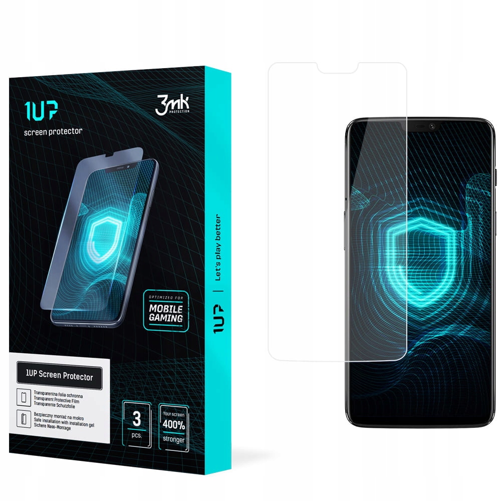 Fólie 3MK pro OnePlus 6 3 ks