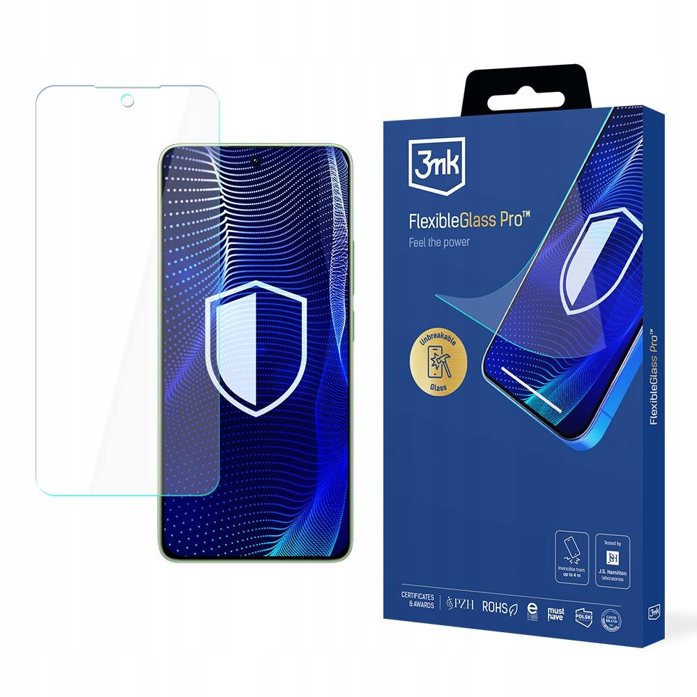 Sklo pro Redmi Note 13R 3mk FlexibleGlass Pro