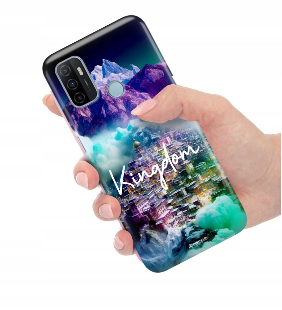 Pouzdro pro Oppo A53s Dreams Pohádkové Krajiny Imagine Magické Mnoho vzorů