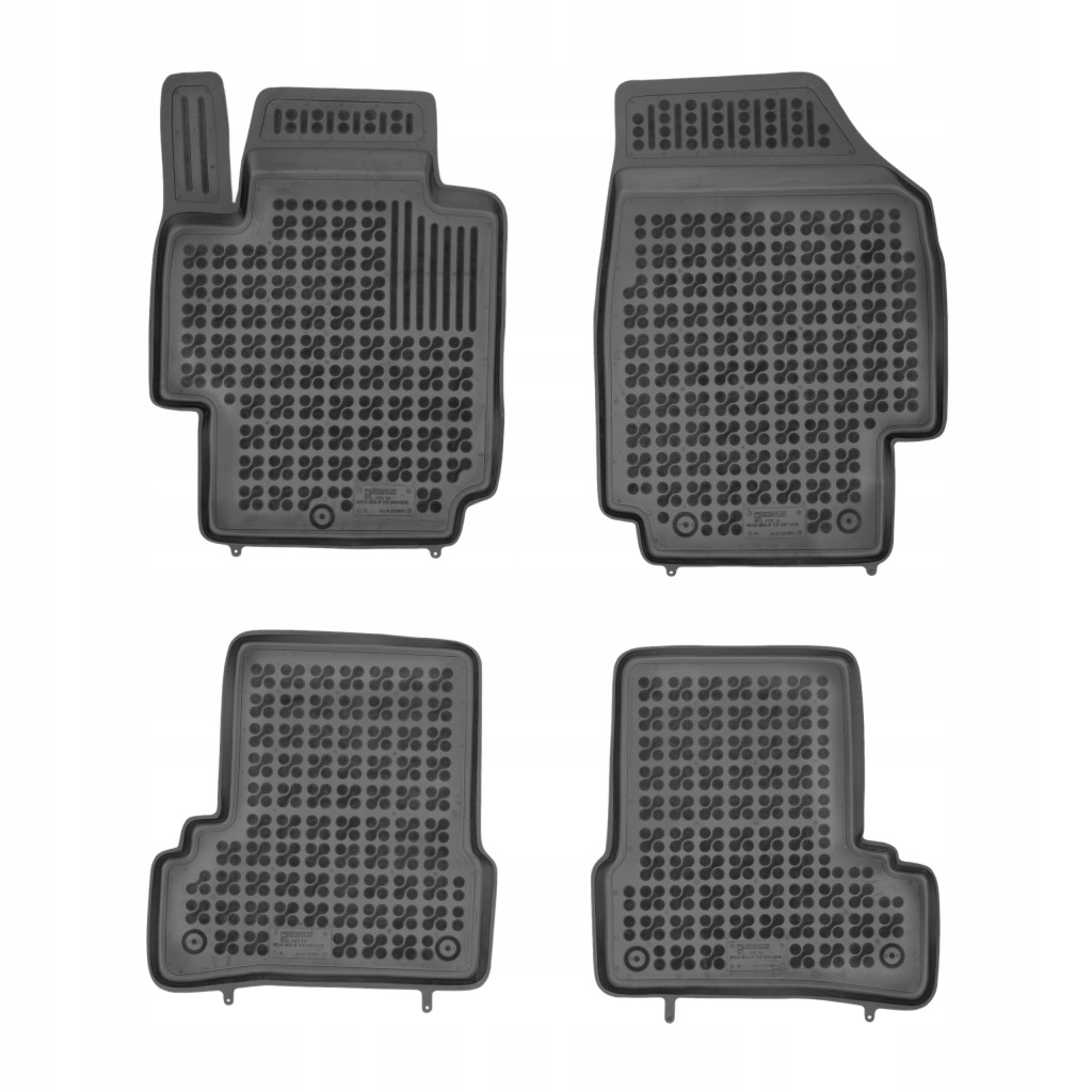 Gumové korýtkové koberce Nissan Micra III K12 2007-2010
