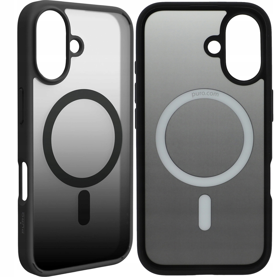 Pouzdro Puro pro iPhone 16, MagSafe, odolné pouzdro na smartphone, kryt