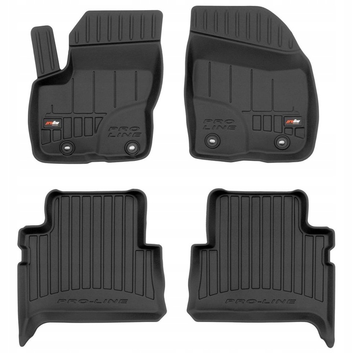Koberce Gumové Stěrače Ford Kuga Mk1 2008-2013 Korytka 3D