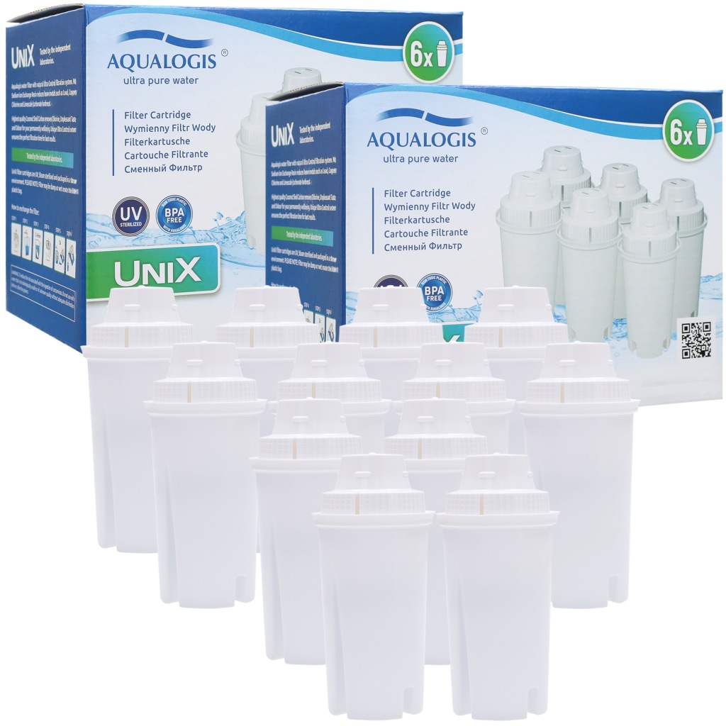 Filtrační Vložka Vložka Aqualogis Unix Pro Džban Aquaphor Laica Wessper 12X